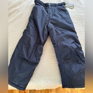 London Fog Kids Ski Snowboard Pants size 8 navy ski pants